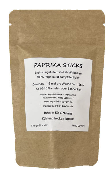 Paprika sticks 50g