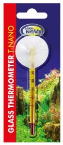 Aqua Nova Thermometer aus Glas - kurz