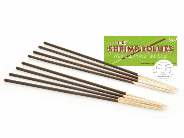 GlasGarten – Shrimp Lollies – Walnuss-Sticks